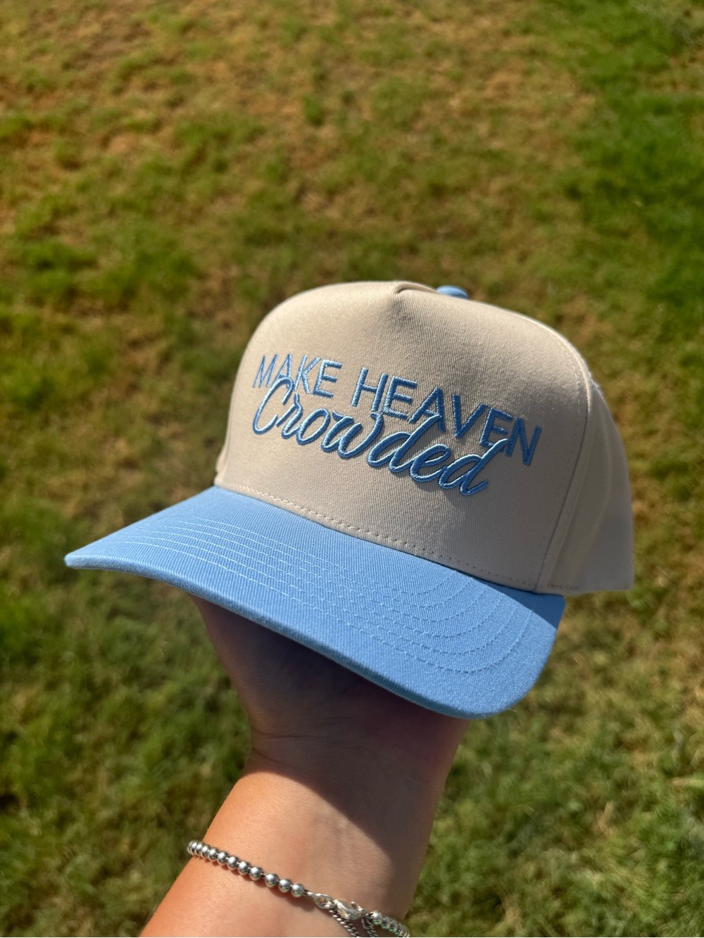 Make Heaven Crowded Trucker Hat
